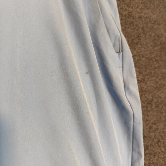 Fabletics Pants Mens 40x30 Blue Performance Stretch Golf Chino Tapered Flaw - Picture 6 of 15